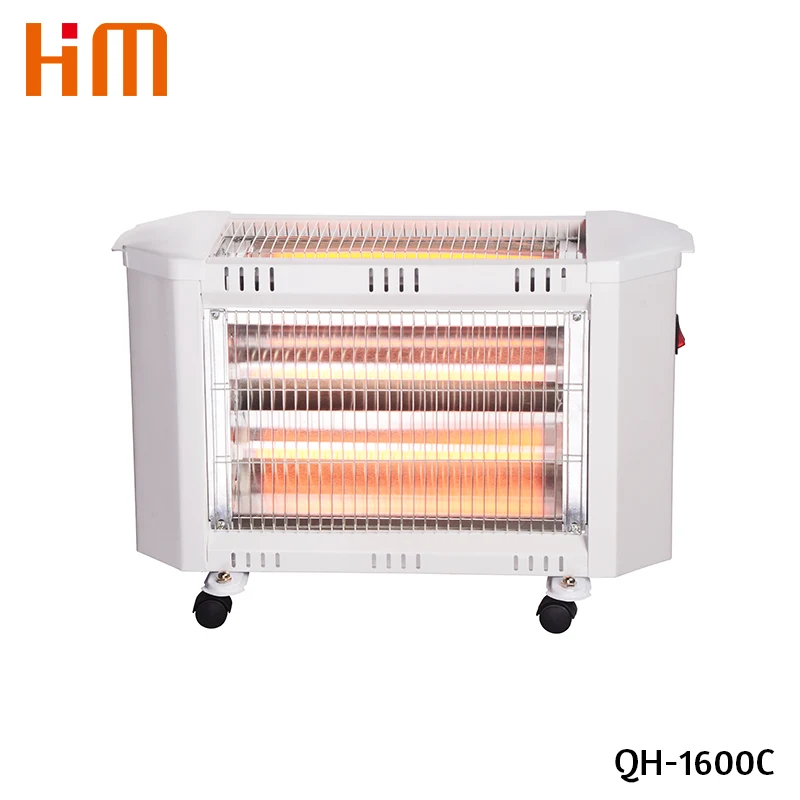 2 Sides Quartz Heater 4 Bars 1600W