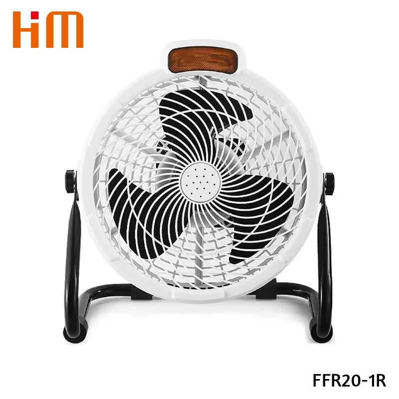 8inch rechargeable fan with LED light